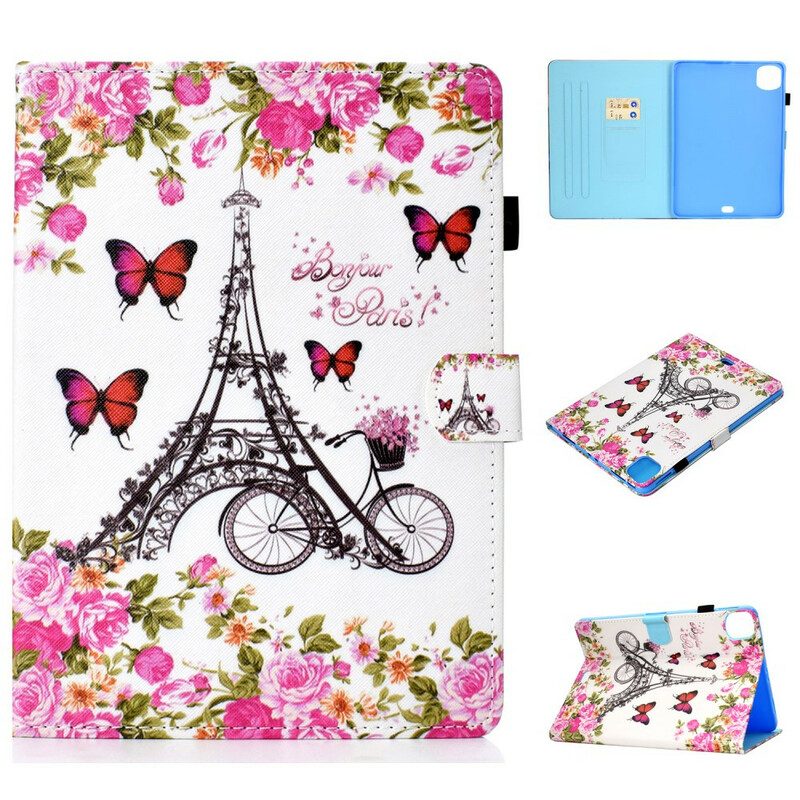 Folio-hoesje voor iPad Air (2022) (2020) Hallo Parijs