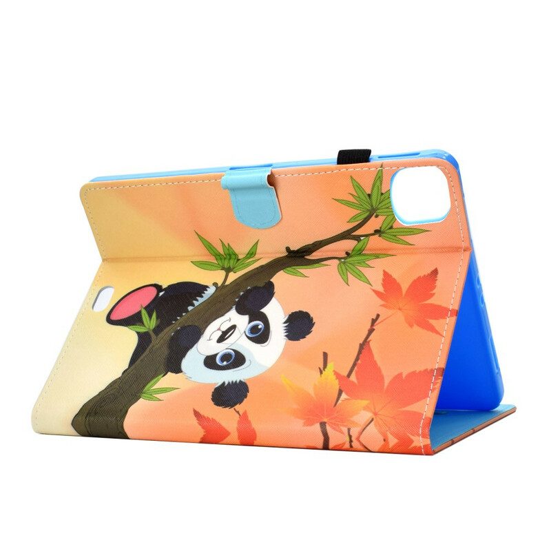 Folio-hoesje voor iPad Air (2022) (2020) Leuke Panda