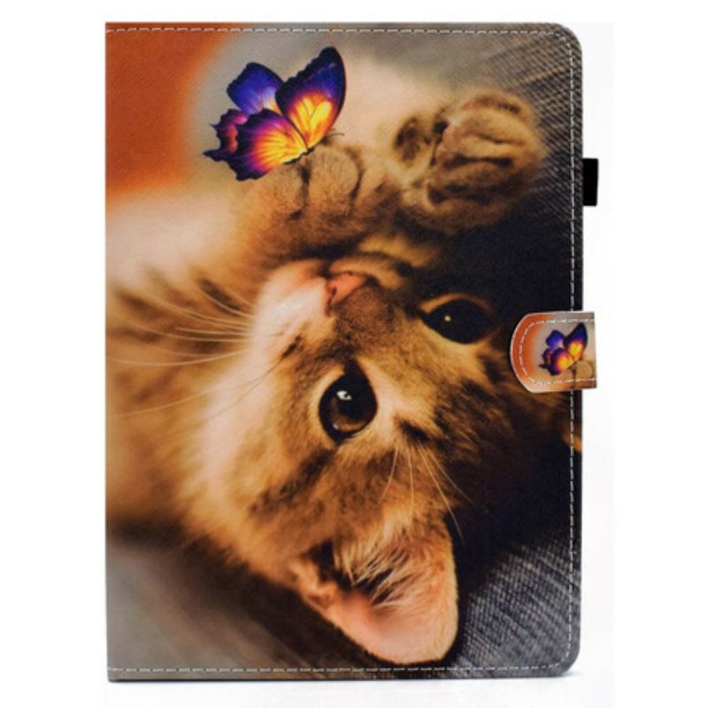 Folio-hoesje voor iPad Air (2022) (2020) Mijn Kitten En Vlinder