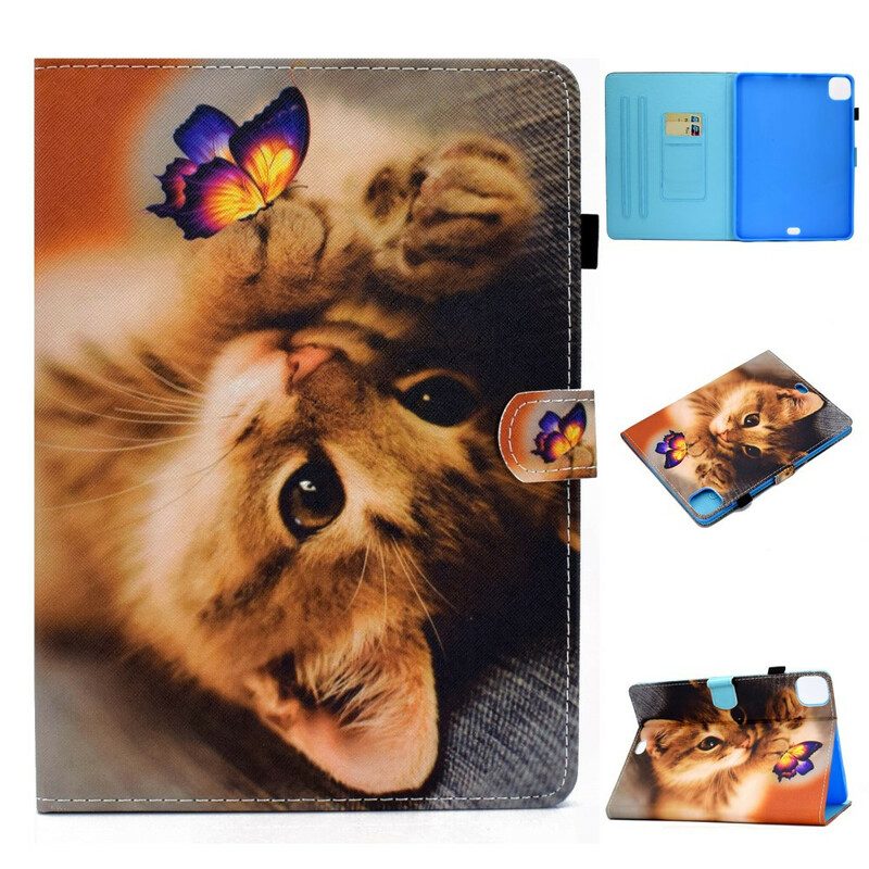 Folio-hoesje voor iPad Air (2022) (2020) Mijn Kitten En Vlinder