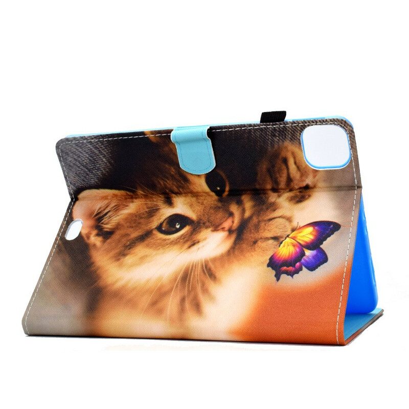 Folio-hoesje voor iPad Air (2022) (2020) Mijn Kitten En Vlinder