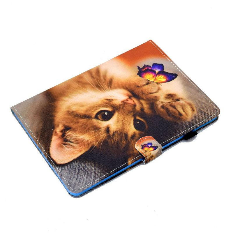 Folio-hoesje voor iPad Air (2022) (2020) Mijn Kitten En Vlinder