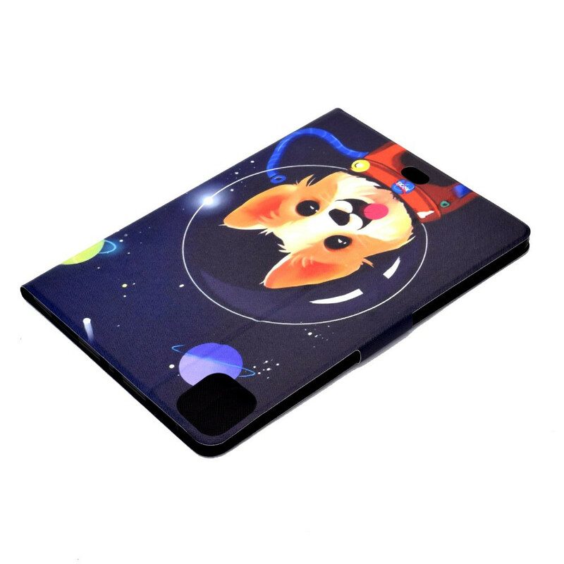 Leren Hoesje voor iPad Air (2022) (2020) Cosmo-hond