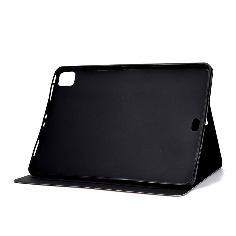Leren Hoesje voor iPad Air (2022) (2020) Cosmo-hond