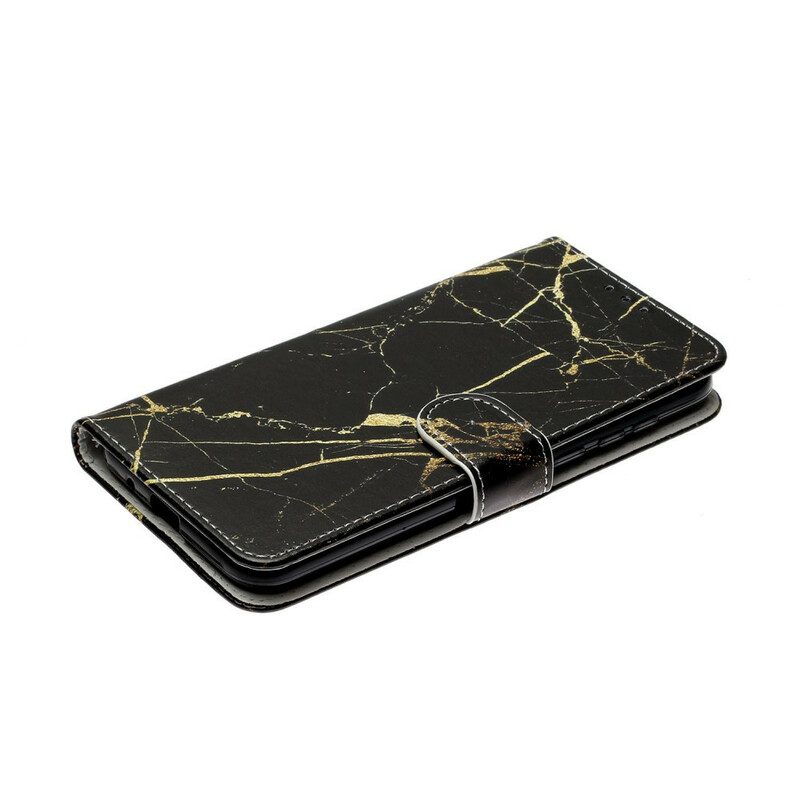 Folio-hoesje voor Huawei Y5p Marmer