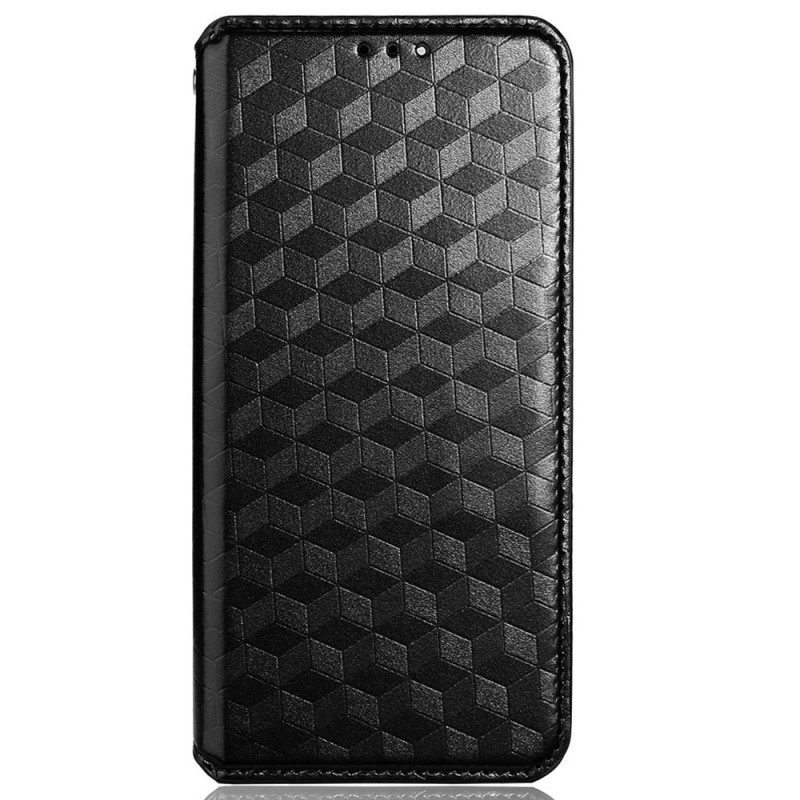 Bescherming Hoesje voor OnePlus Nord Folio-hoesje Diamant Leereffect