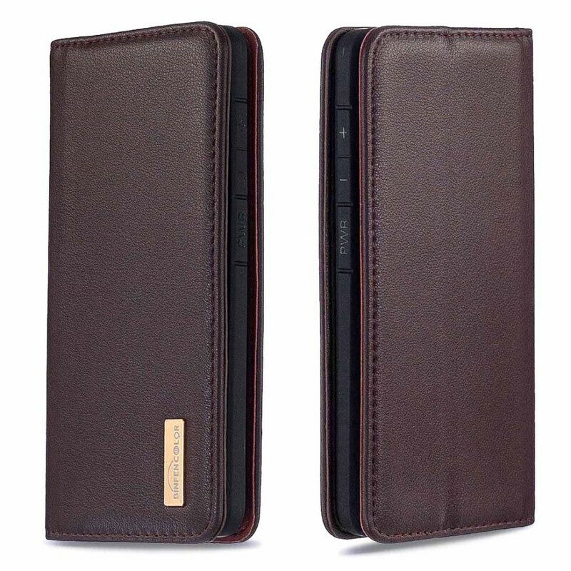 Hoesje voor Samsung Galaxy S20 Folio-hoesje Afneembaar Echt Leer
