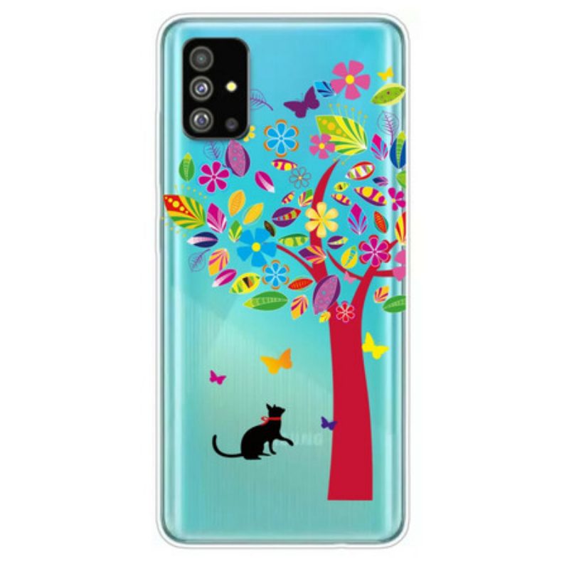 Hoesje voor Samsung Galaxy S20 Kat Onder De Boom