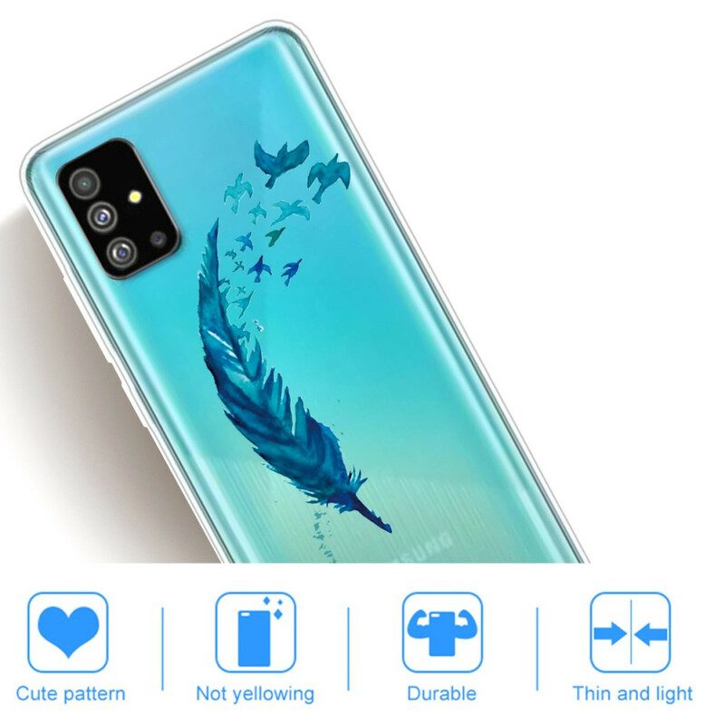 Hoesje voor Samsung Galaxy S20 Prachtige Veer