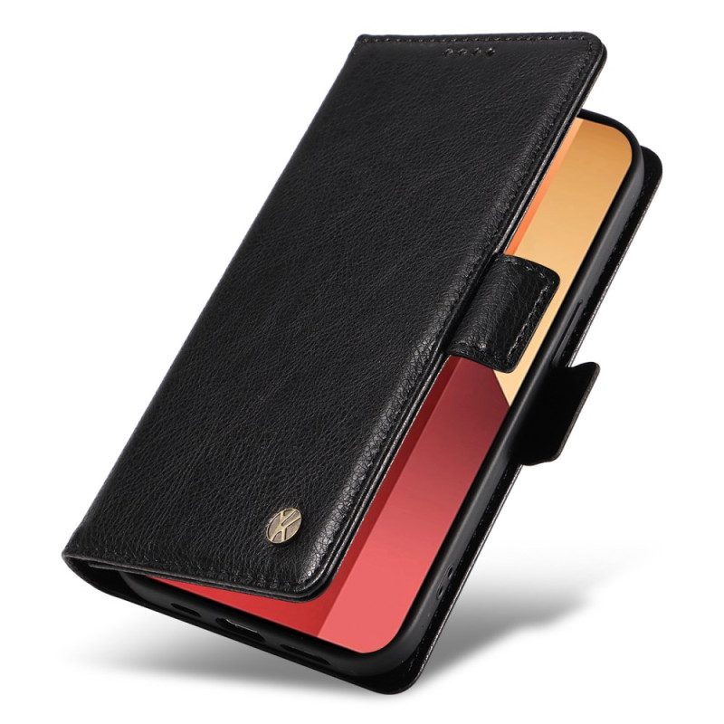 Folio-hoesje Xiaomi Redmi Note 13 Pro 4g Telefoonhoesje Yikatu
