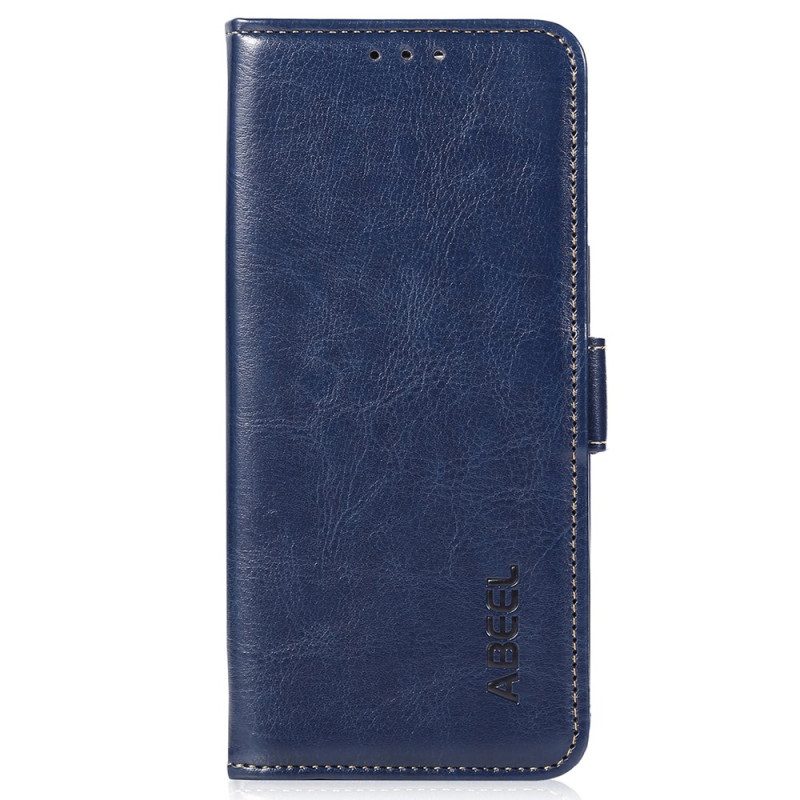 Leren Hoesje Voor Xiaomi Redmi Note 13 Pro 4g Abeel
