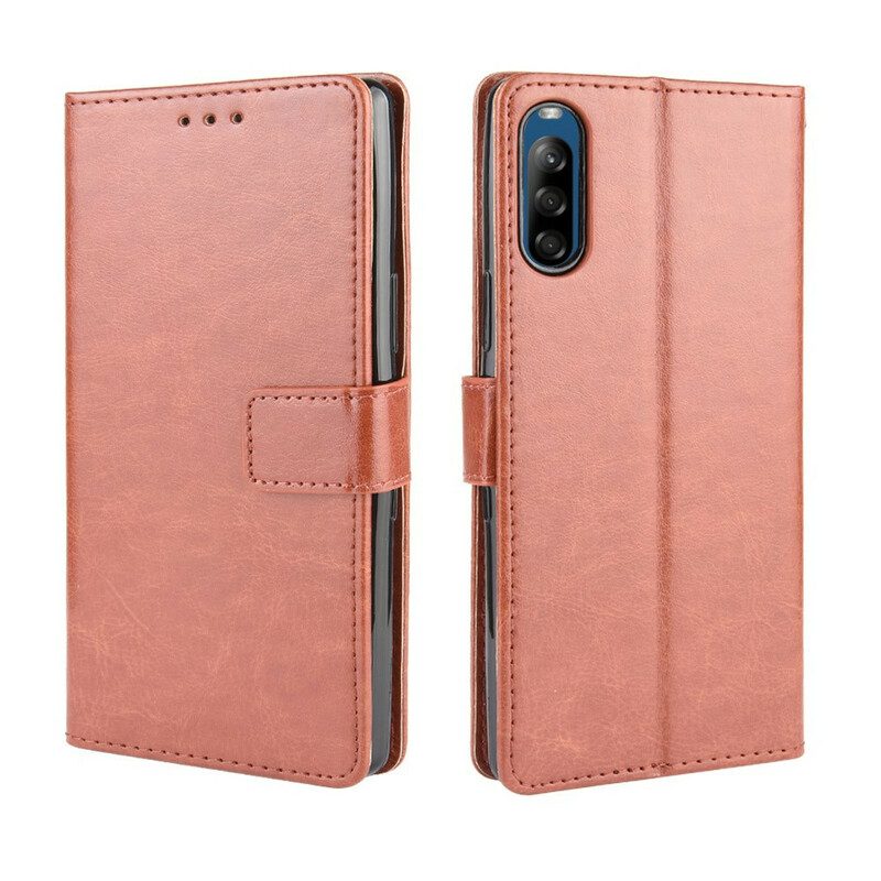 Folio-hoesje voor Sony Xperia L4 Flitsend Kunstleer