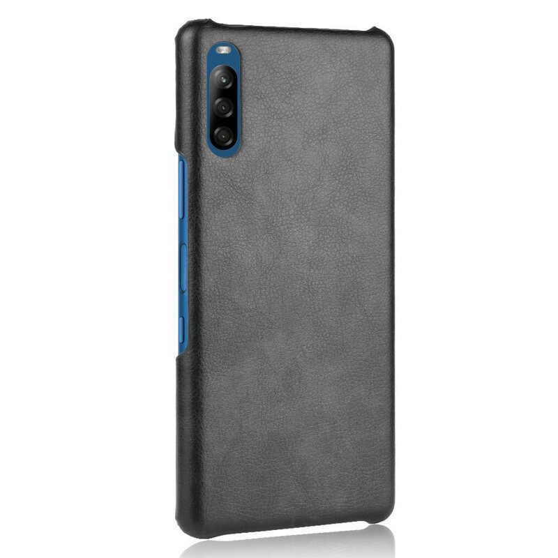 Telefoonhoesje voor Sony Xperia L4 Litchi-leereffect