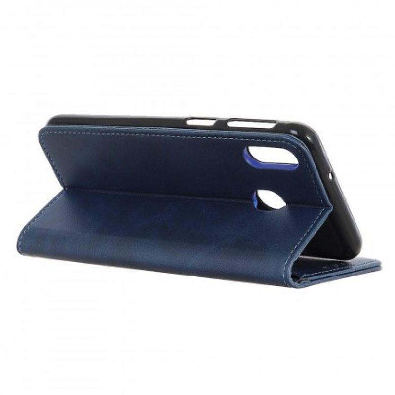 Bescherming Hoesje voor Samsung Galaxy A40 Folio-hoesje Gespleten Leer