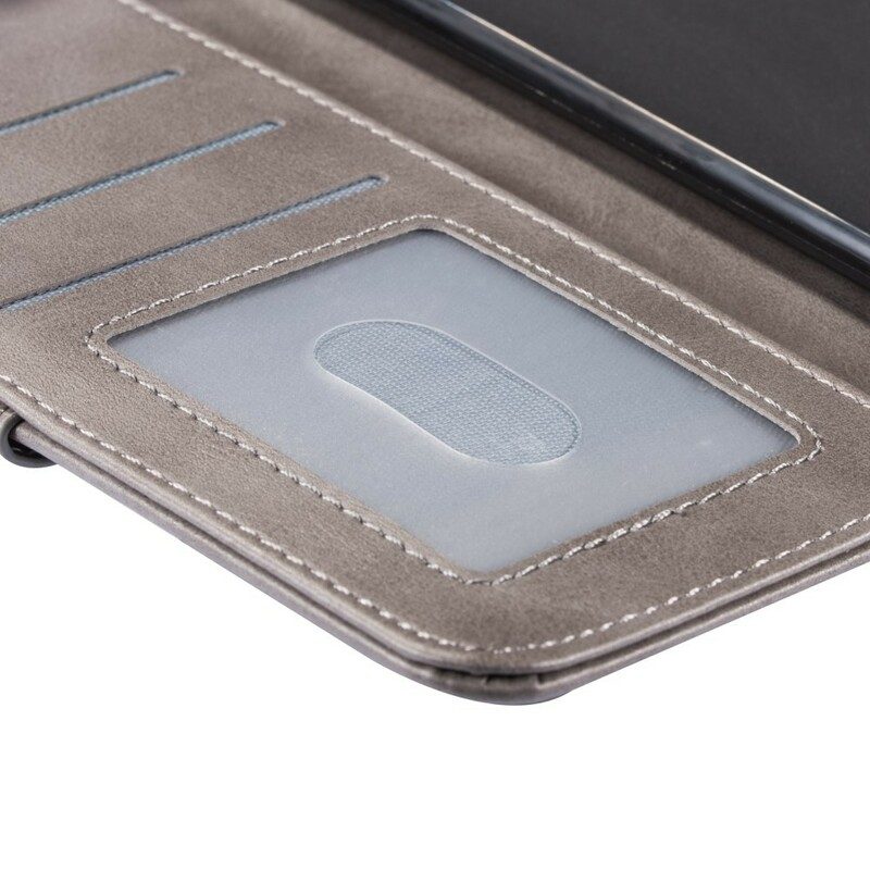 Leren Hoesje voor Samsung Galaxy A40 Portemonnee Met Lanyard