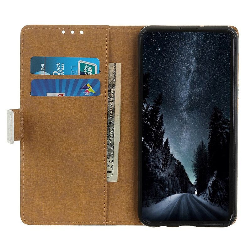 Flip Case voor Xiaomi Redmi 9A Reiziger Kat