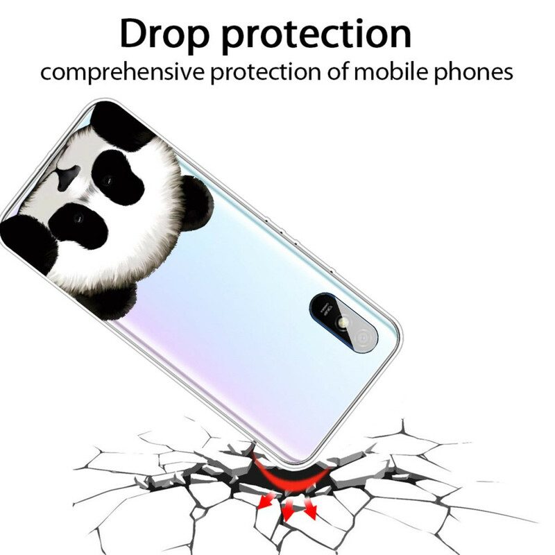 Hoesje voor Xiaomi Redmi 9A Naadloze Panda