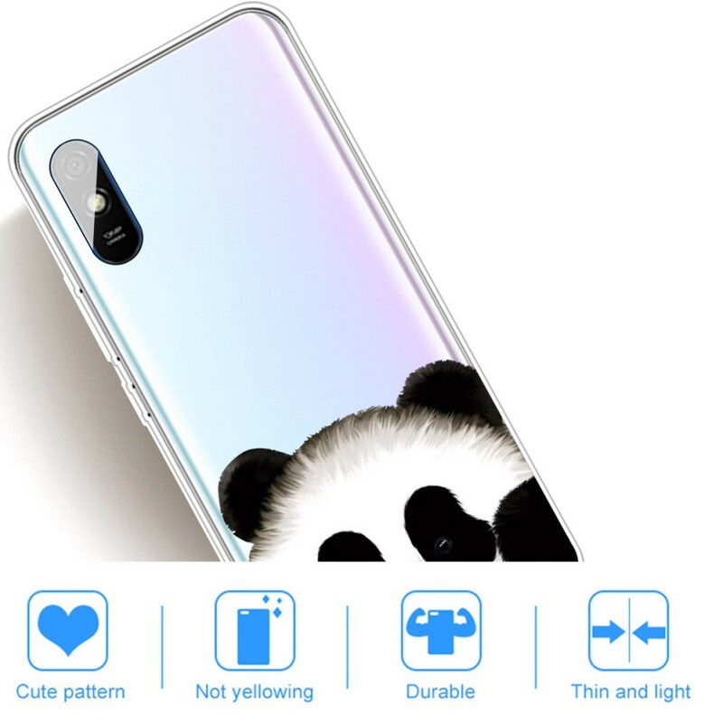 Hoesje voor Xiaomi Redmi 9A Naadloze Panda