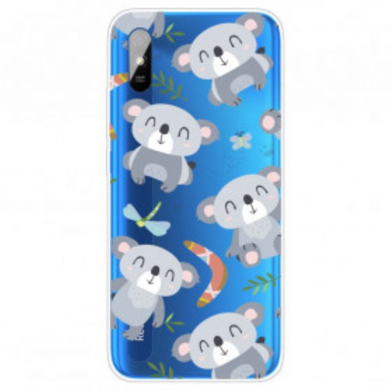 Telefoonhoesje voor Xiaomi Redmi 9A Leuke Koala's