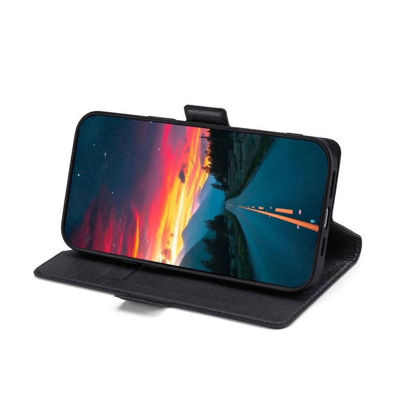 Folio-hoesje voor Xiaomi Redmi Note 10 Pro Ultrafijne Lederen Stijl