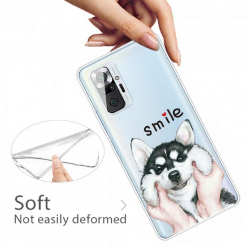 Hoesje voor Xiaomi Redmi Note 10 Pro Lach Hond