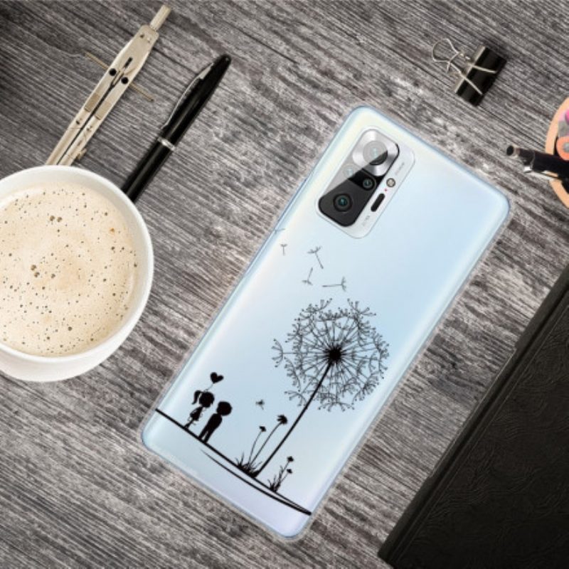 Hoesje voor Xiaomi Redmi Note 10 Pro Paardebloem Liefde