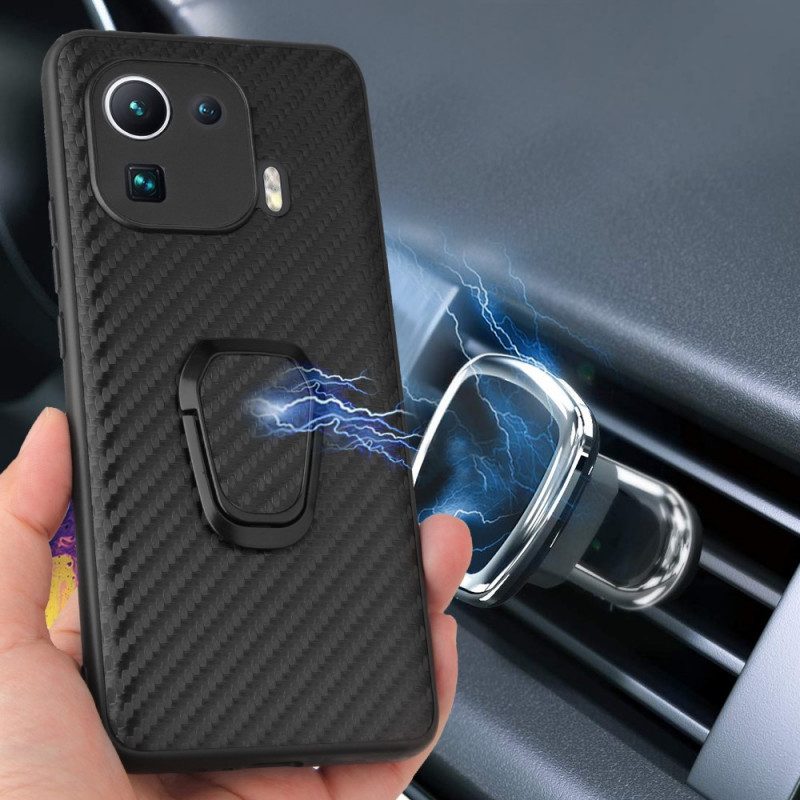 Hoesje voor Xiaomi Mi 11 Pro Glitter Ringbeugel
