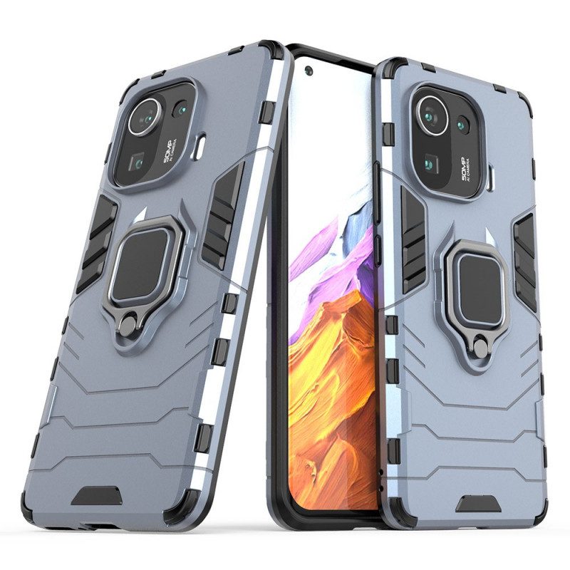 Hoesje voor Xiaomi Mi 11 Pro Ringbestendig