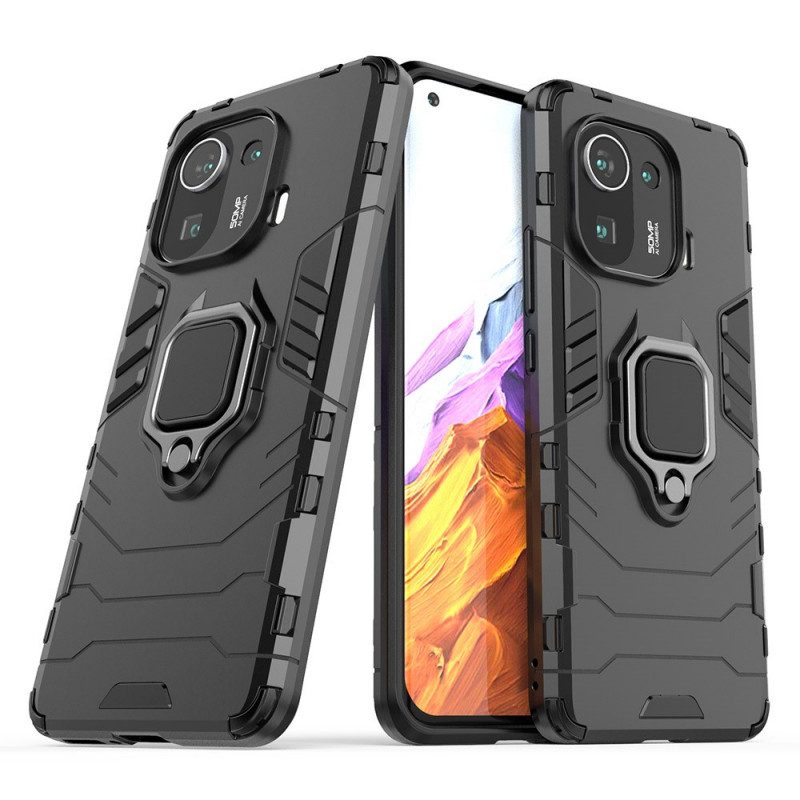 Hoesje voor Xiaomi Mi 11 Pro Ringbestendig