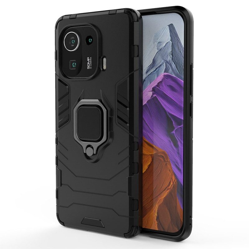 Hoesje voor Xiaomi Mi 11 Pro Ringbestendig
