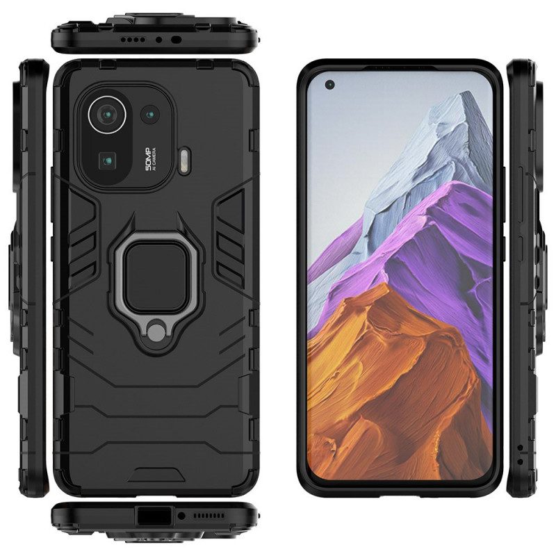 Hoesje voor Xiaomi Mi 11 Pro Ringbestendig