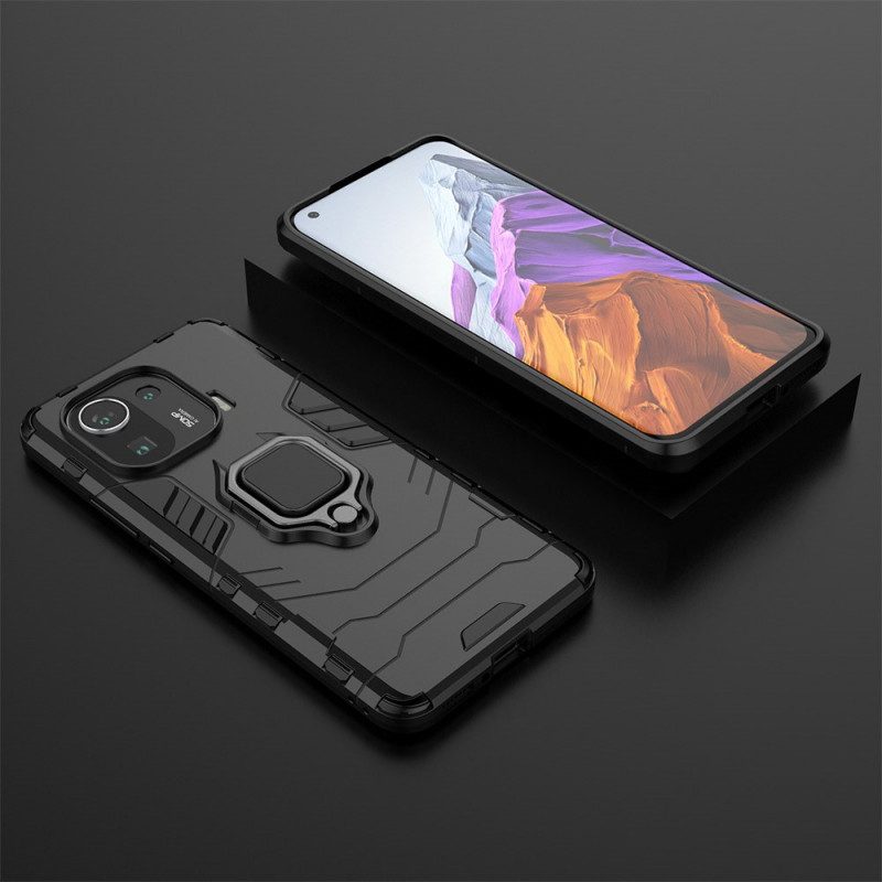 Hoesje voor Xiaomi Mi 11 Pro Ringbestendig