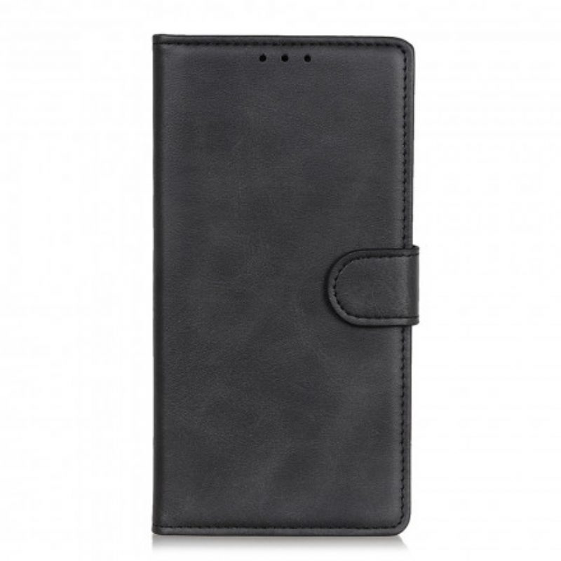 Leren Hoesje voor Xiaomi Mi 11 Pro Mat Leereffect