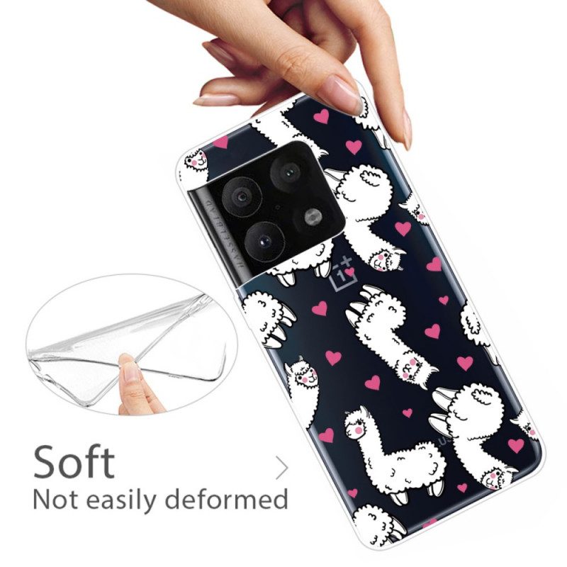 Hoesje voor OnePlus 10 Pro 5G Top Lama's