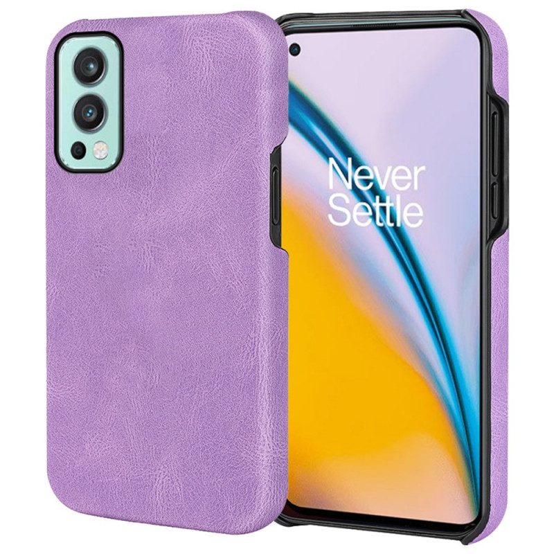 Telefoonhoesje voor OnePlus Nord 2 5G Nieuwe Kleuren Elegantie Ledereffect