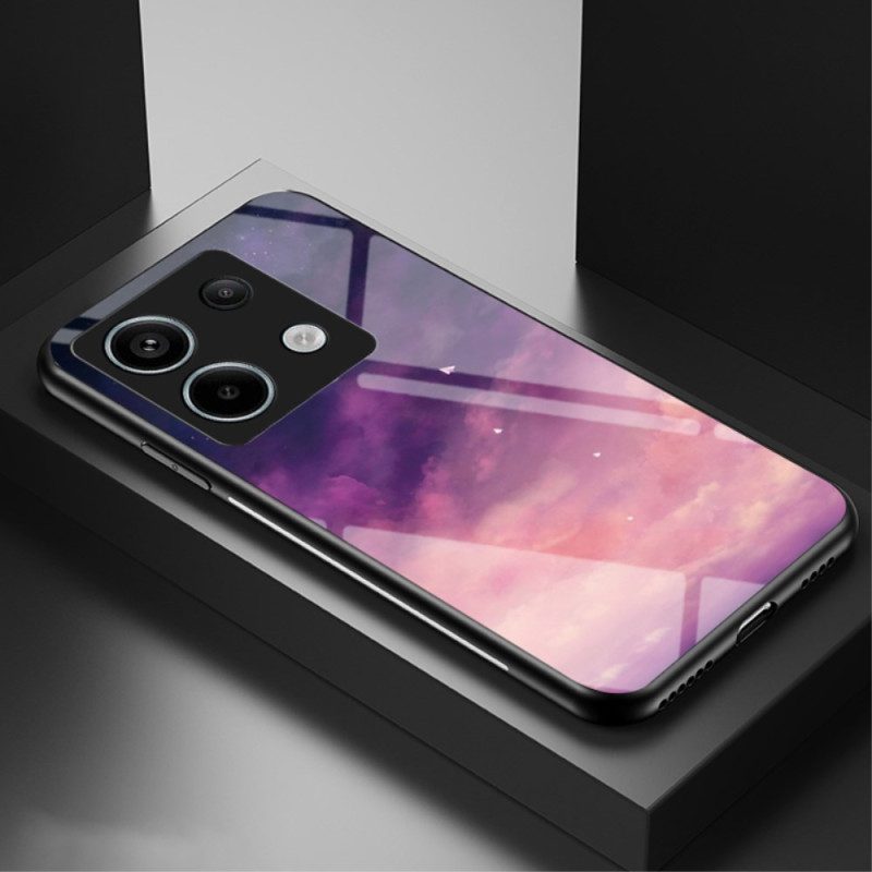 Hoesje Voor Poco X6 Pro 5g Droom Sterrenhemel Gehard Glas