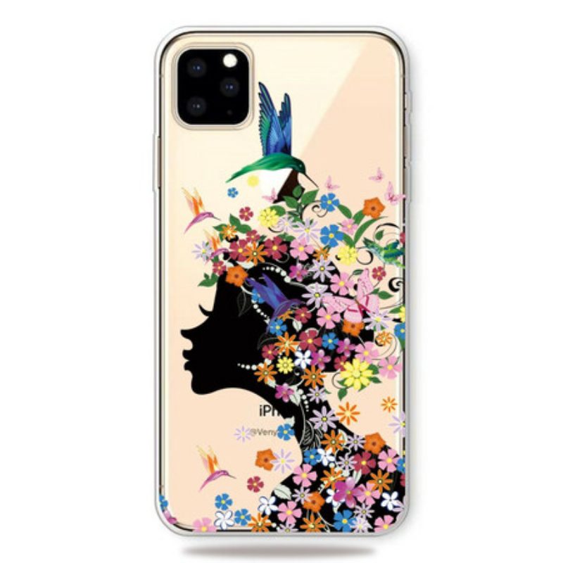 Hoesje voor iPhone 11 Pro Mooi Bloemhoofd