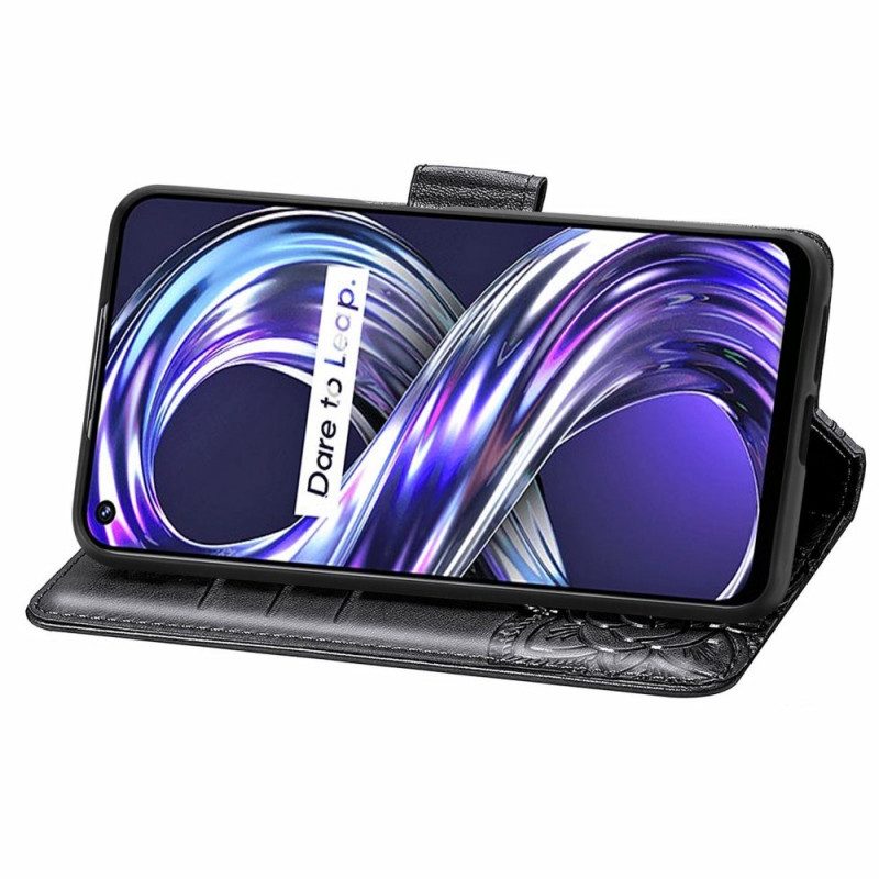 Folio-hoesje voor Realme 8i Halve Vlinders