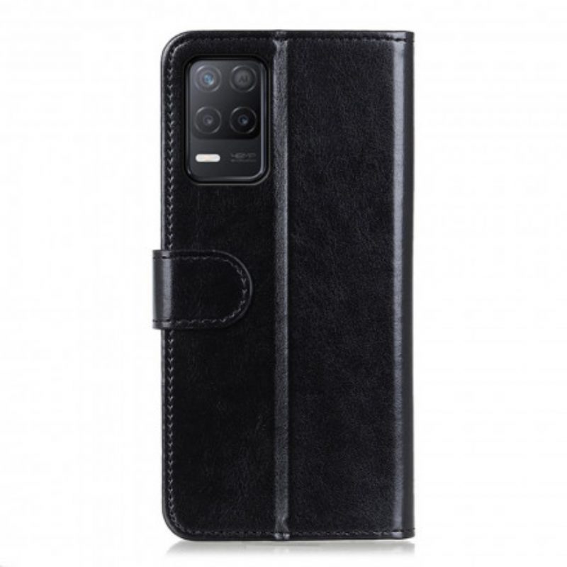 Folio-hoesje voor Realme 8 5G Finesse Van Kunstleer