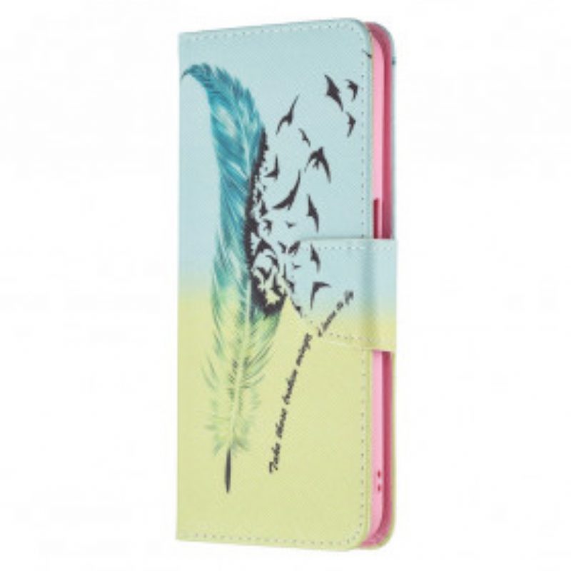 Folio-hoesje voor Realme 8 5G Leren Vliegen