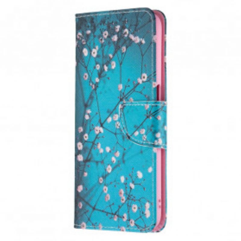 Leren Hoesje voor Realme 8 5G Bloeiende Tak