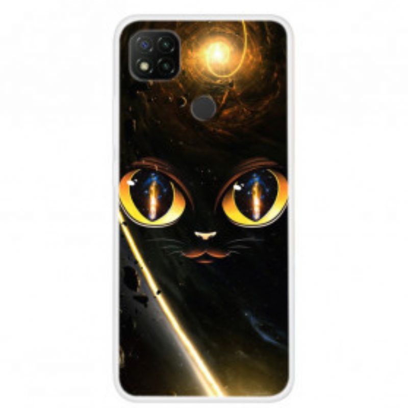 Hoesje voor Xiaomi Redmi 9C Galaxy Kat