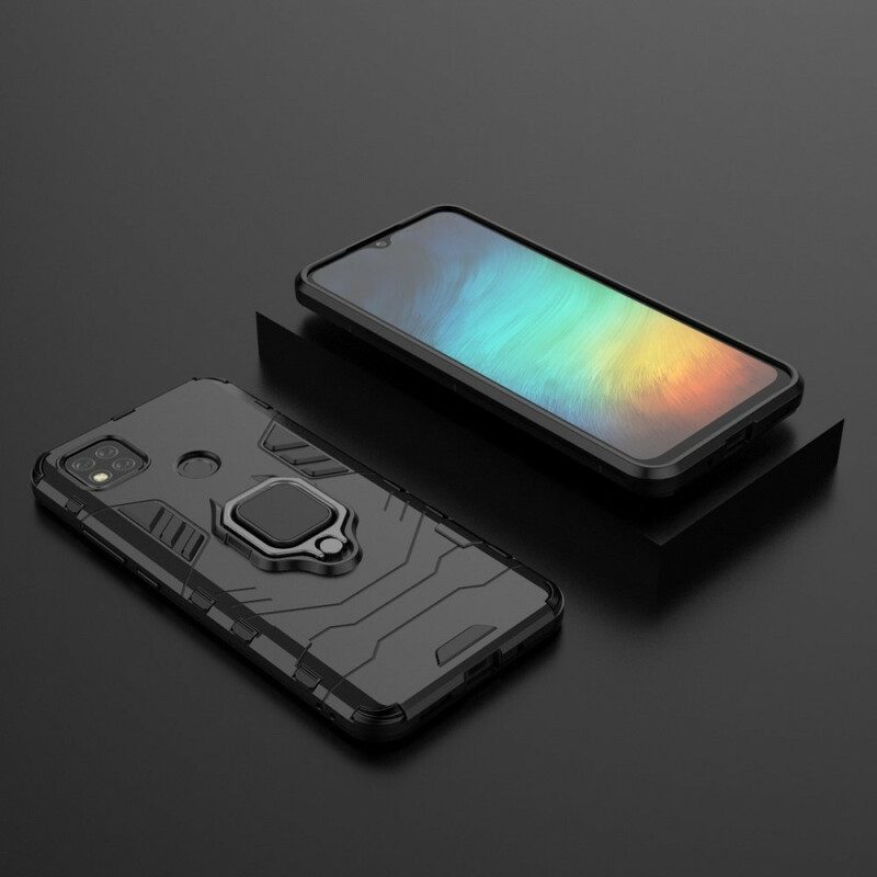 Telefoonhoesje voor Xiaomi Redmi 9C Ringbestendig