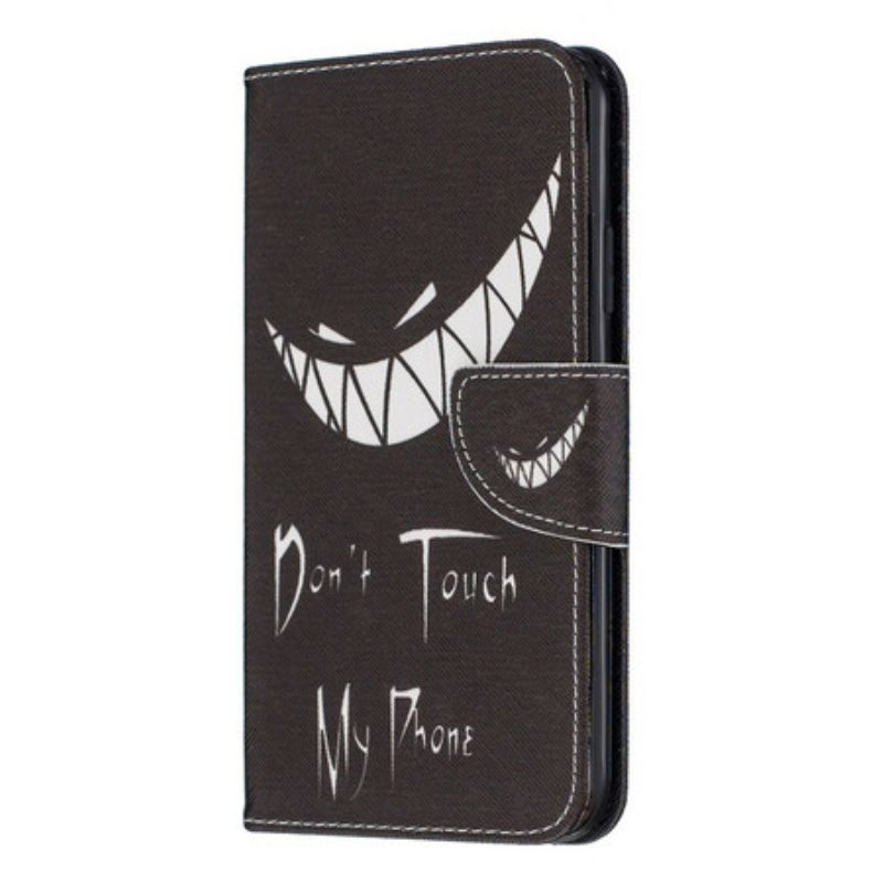 Folio-hoesje voor iPhone 11 Pro Max Duivels Telefoon