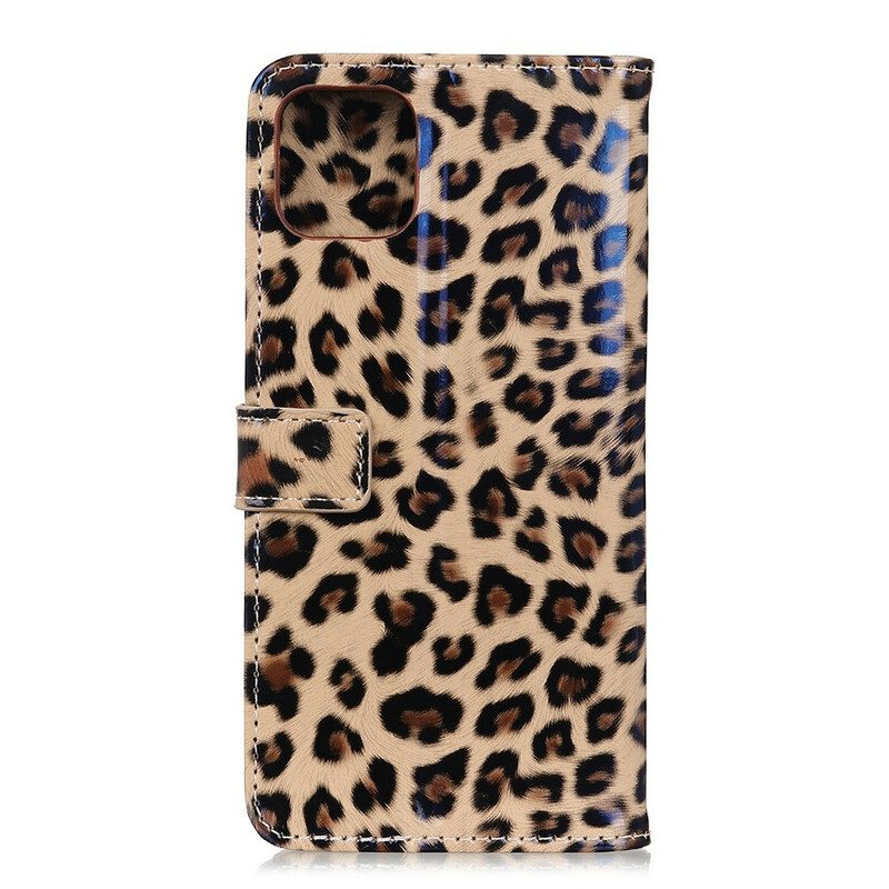 Folio-hoesje voor iPhone 11 Pro Max Luipaard