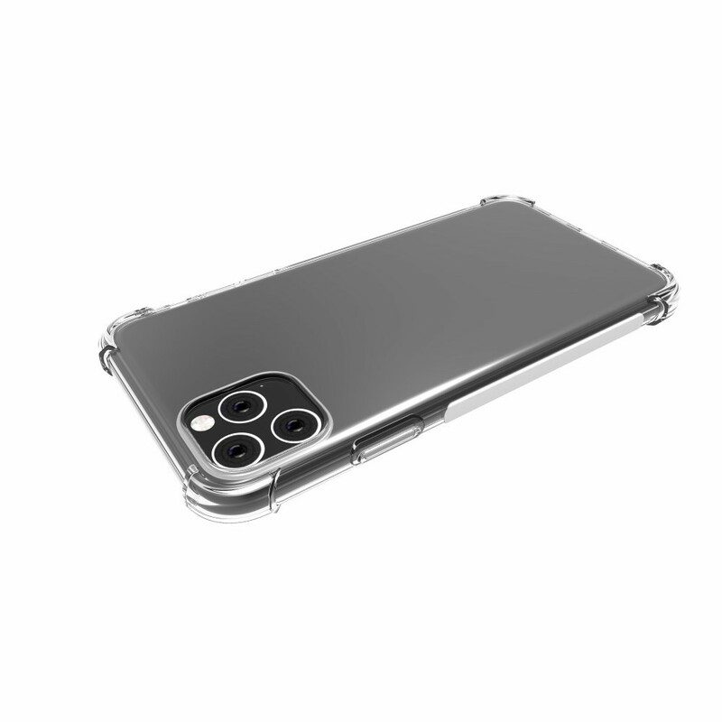 Hoesje voor iPhone 11 Pro Max Naadloze Versterkte Hoeken
