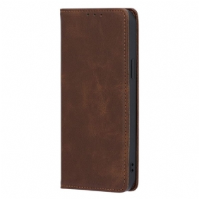 Bescherming Hoesje voor Moto G73 5G Folio-hoesje Kunstleer