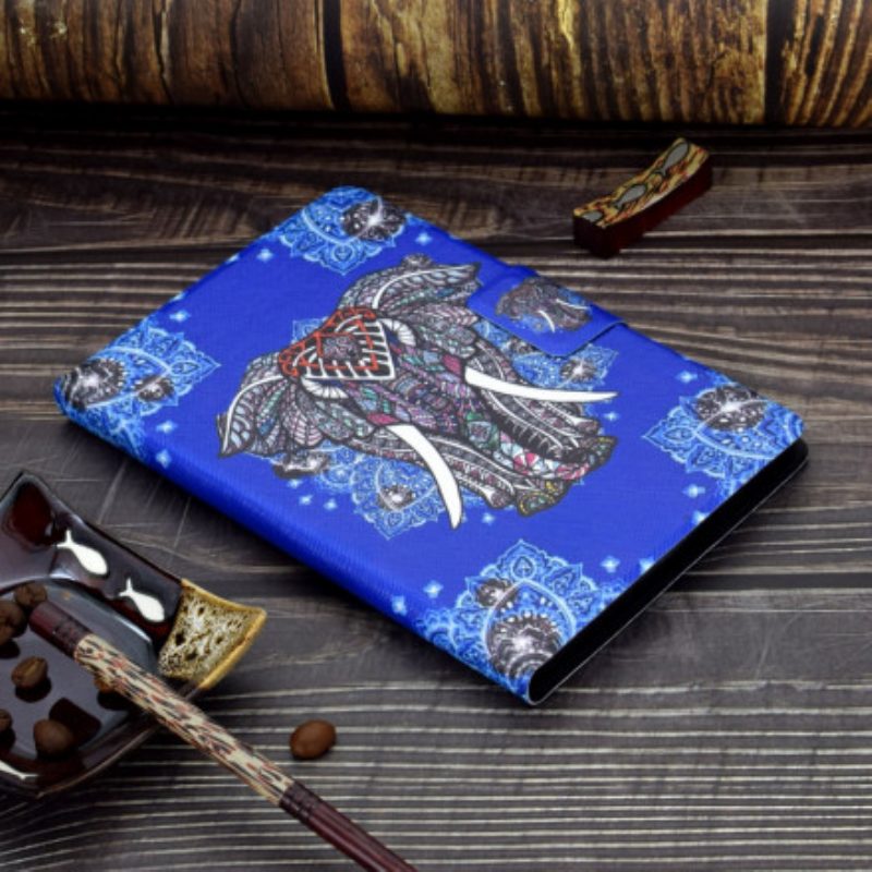 Folio-hoesje voor Huawei MatePad New Olifanten Kunst