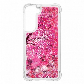 Hoesje voor Samsung Galaxy S22 Plus 5G Glitter Boom