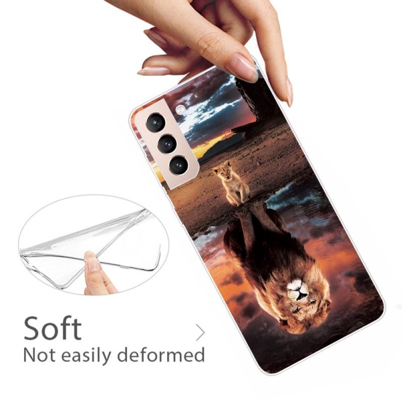 Hoesje voor Samsung Galaxy S22 Plus 5G Welpen Droom